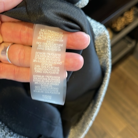 Karl Langford, black and gray dress. Size 0 fits like a small. - Picture 6 of 6